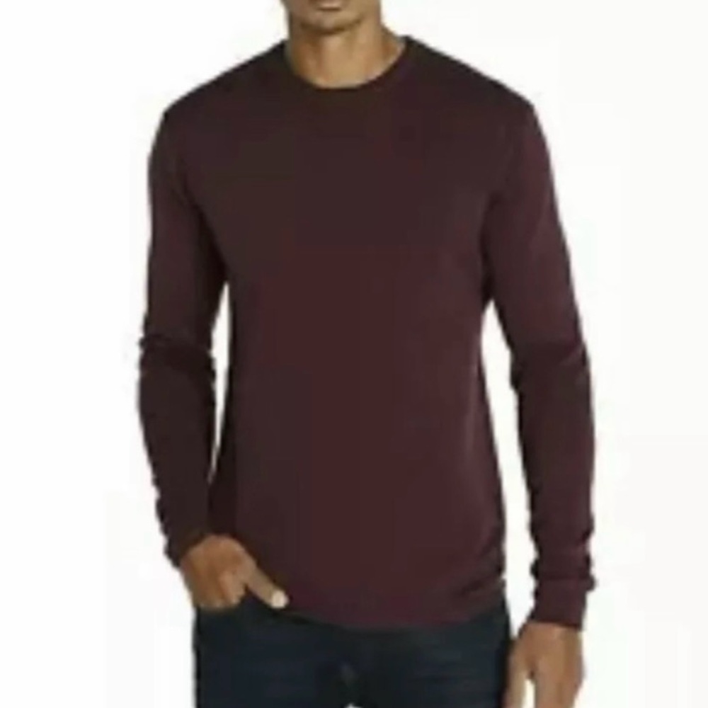 Buffalo David Bitton Warell Men’s Sweater Burgundy L NWT.